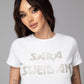 T-shirt "SARA SWEIDAN" IRON GOLD